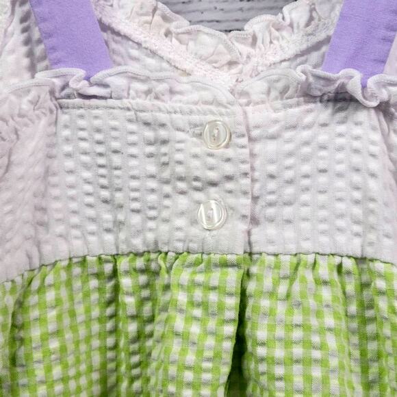 Youngland Seersucker Dress Size 4T - Picture 2 of 10